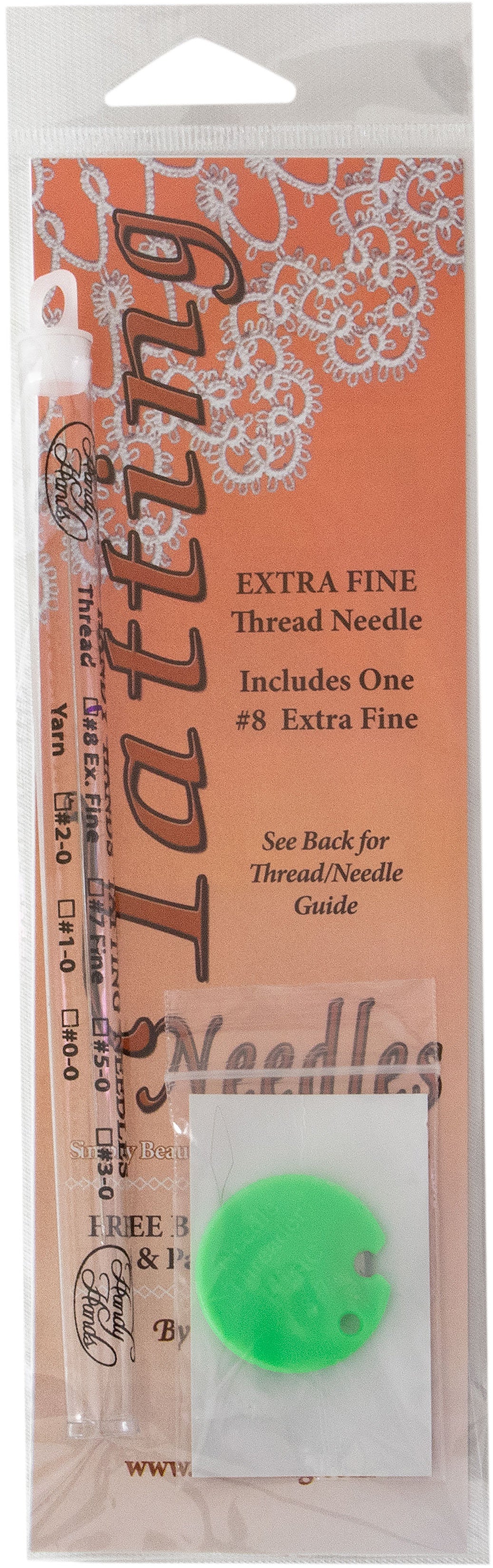 Tatting Needle For Thread #8 Extra Fine