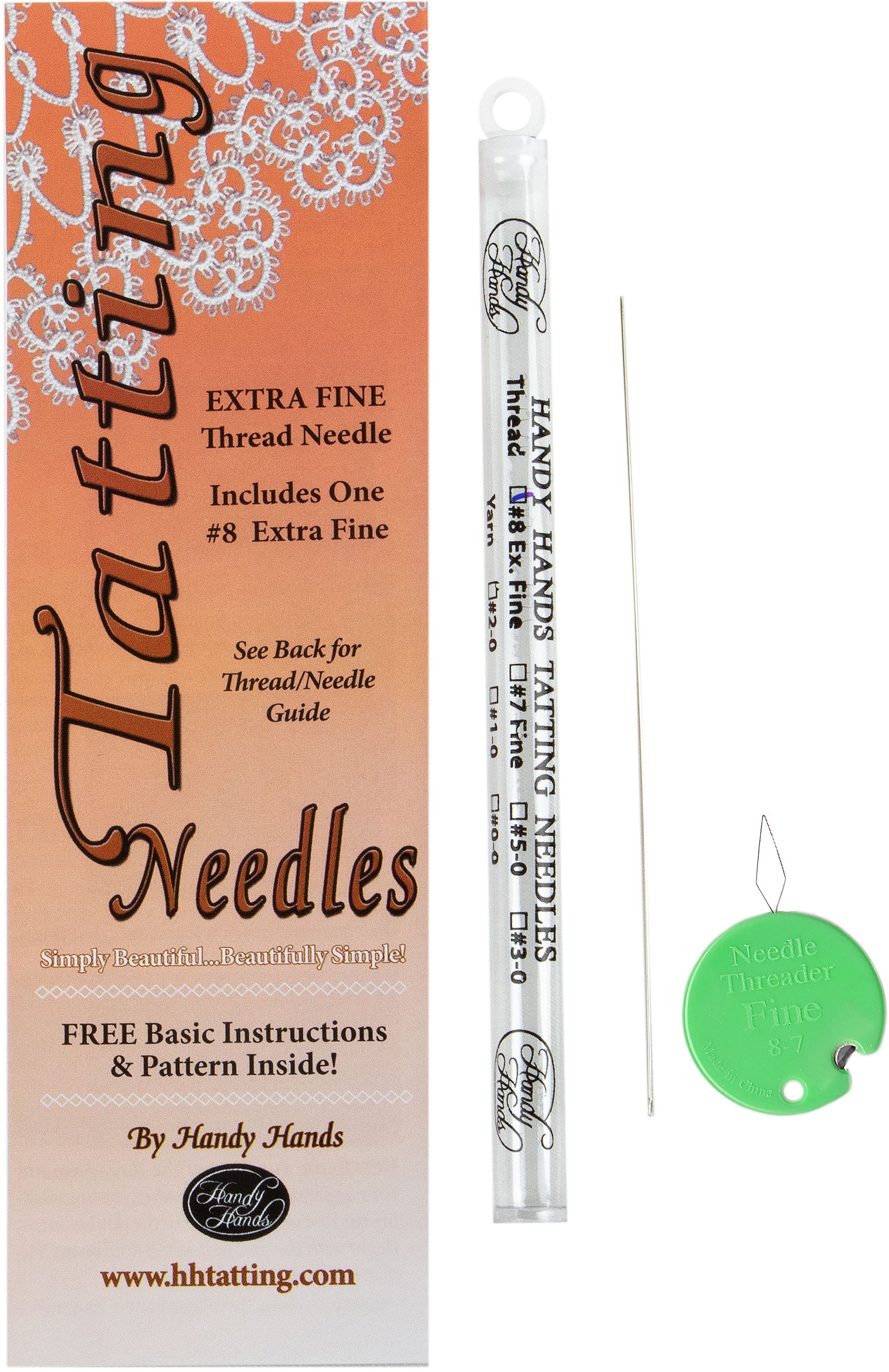 Tatting Needle For Thread #8 Extra Fine