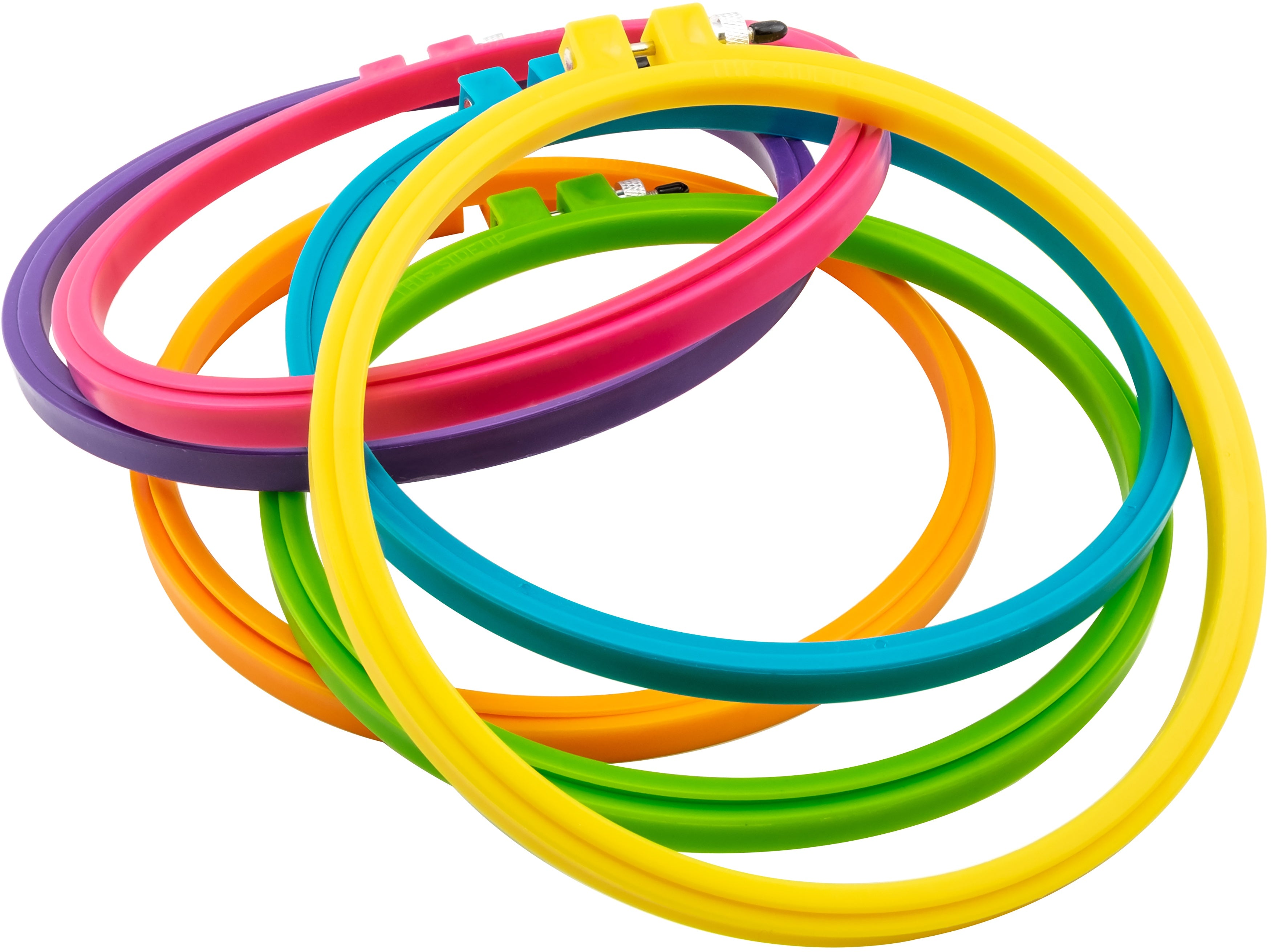 Bates Hoop-La Plastic Embroidery Hoop 4"-