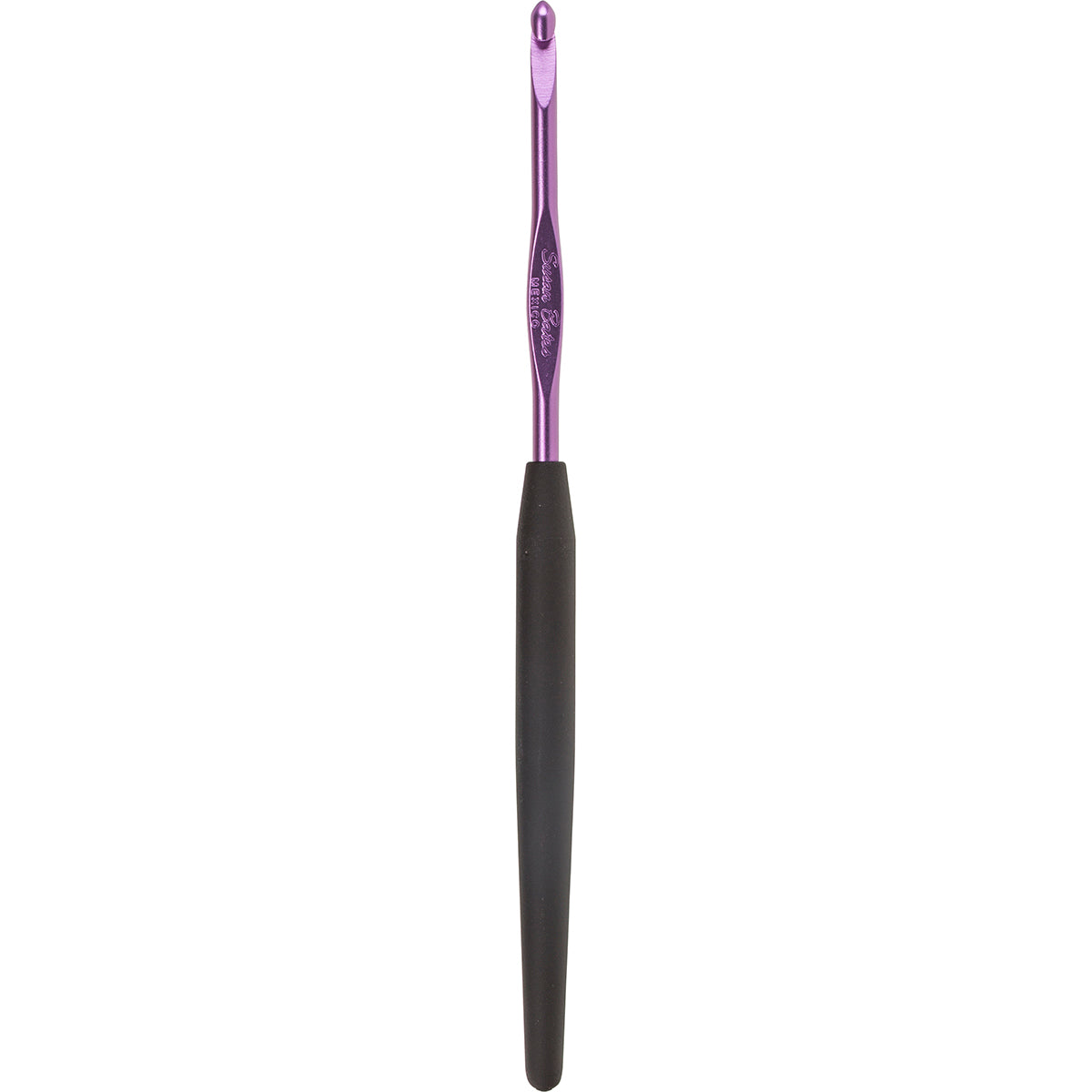 Silvalume Soft Handle Aluminum Crochet Hook 5.5" Size G6/4mm