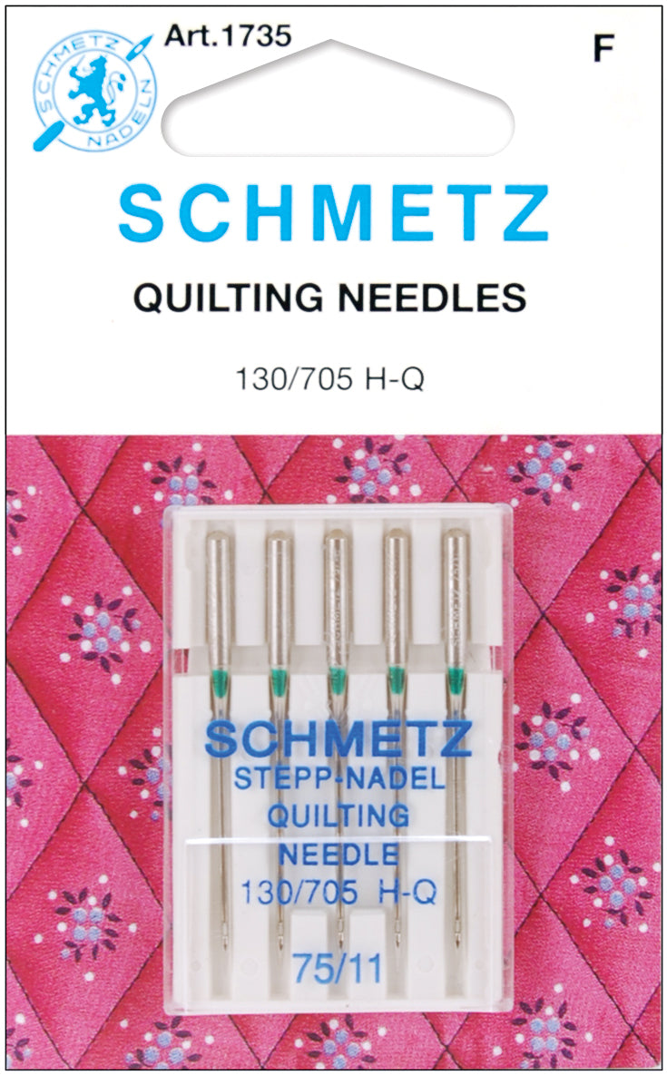 Quilt Machine Needles Size 11/75 5/Pkg