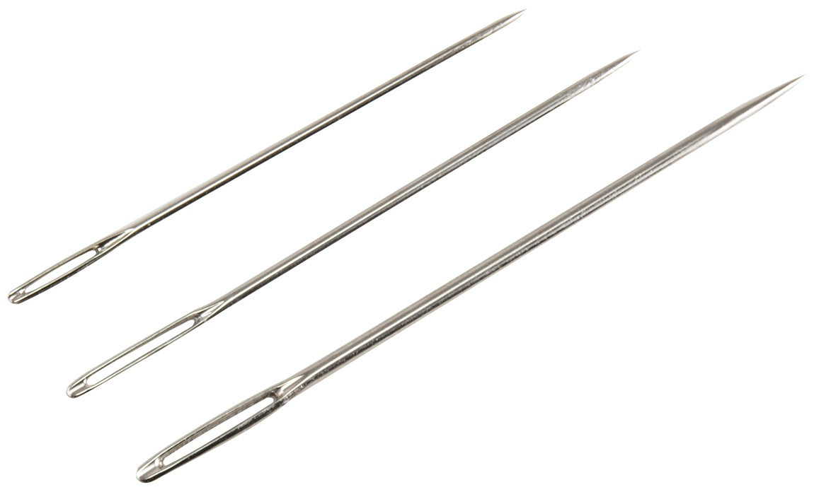 Large Eye Hand Needles W/Magnet Assorted 12/Pkg