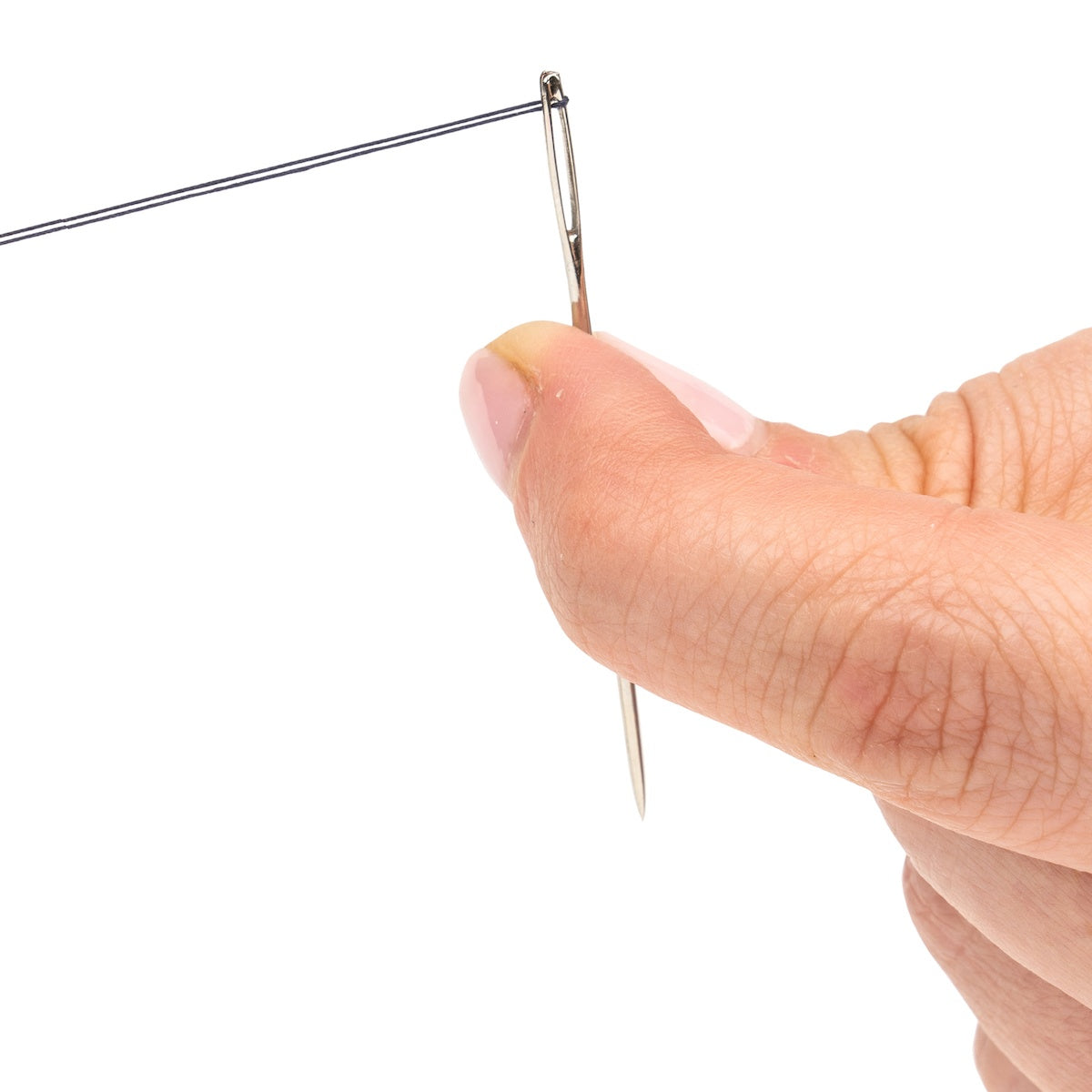 Large Eye Hand Needles W/Magnet Assorted 12/Pkg