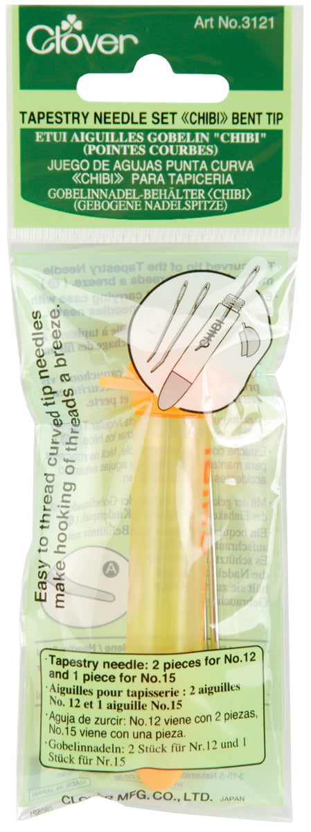 Chibi Tapestry Needle Set Size 12/15 3/Pkg