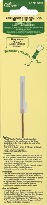 Embroidery Stitching Tool Needle Refill 6-Ply