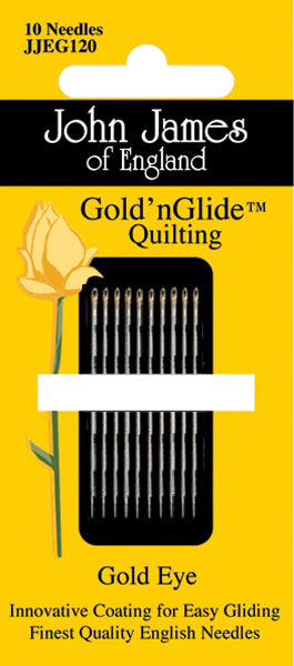 Gold'n Glide Quilting Needles   Size 10 10/Pkg