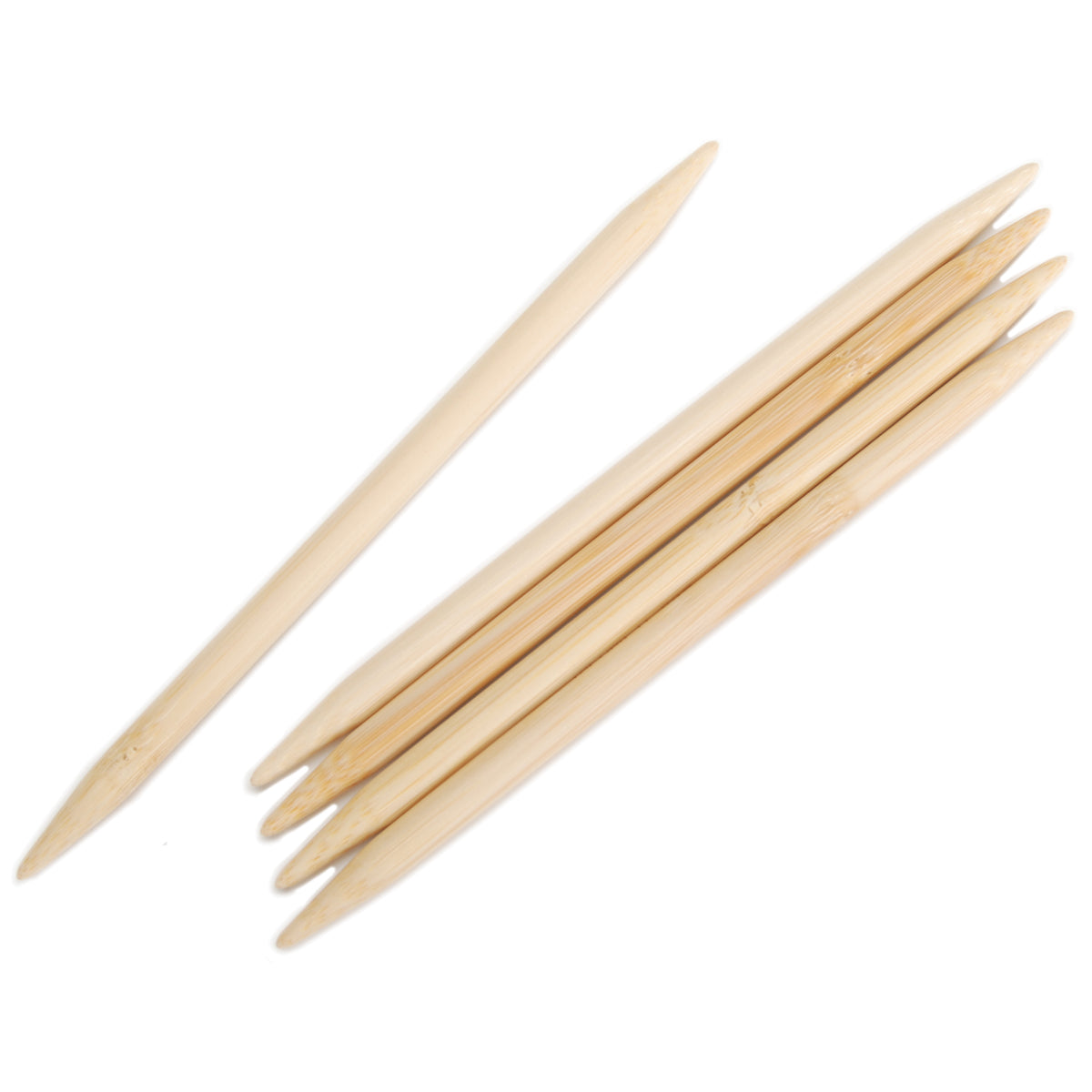 Takumi Bamboo Double Point Knitting Needles 7" 5/Pkg Size 11/8mm