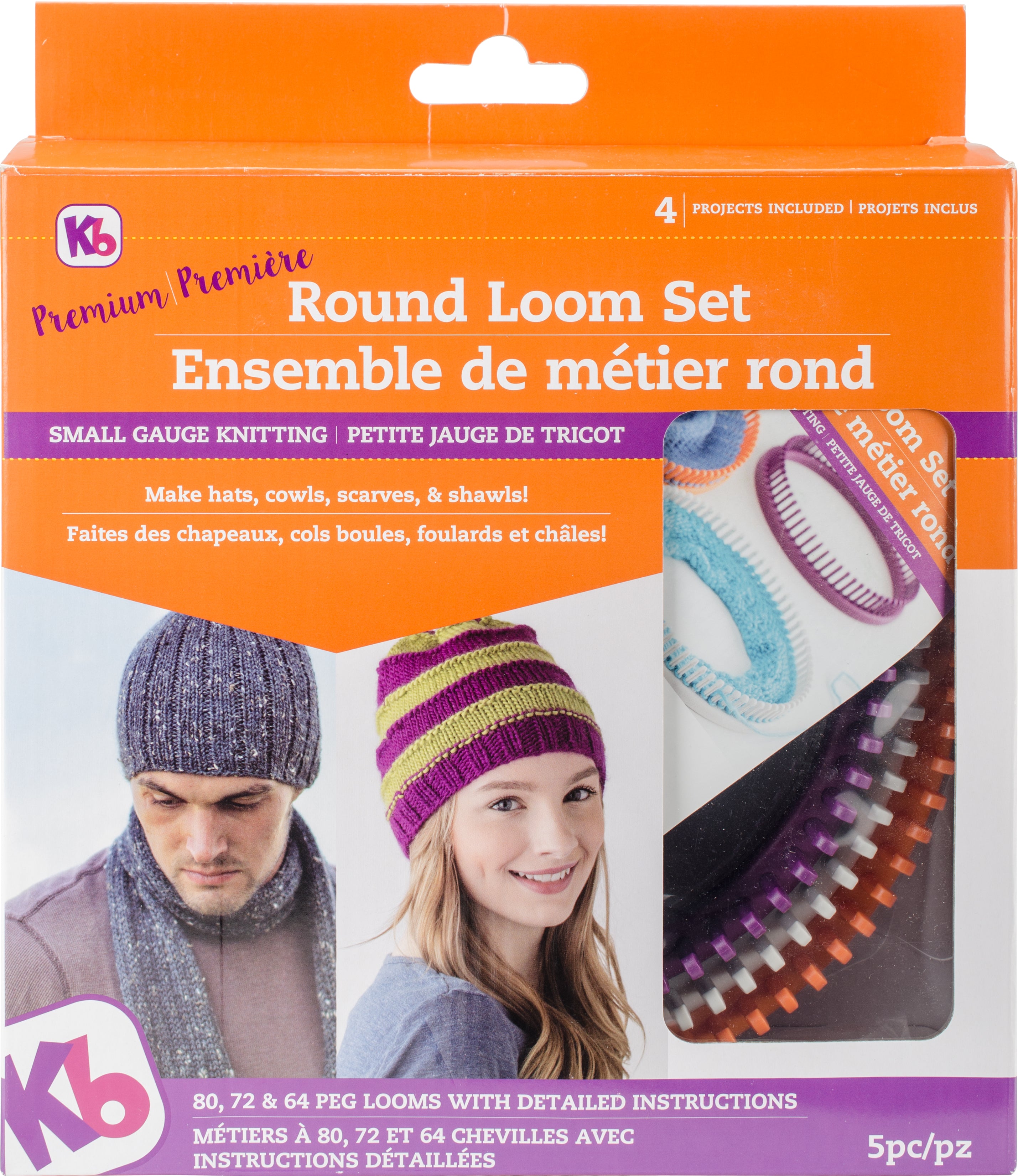 Knitting Board Premium Round Loom Set 