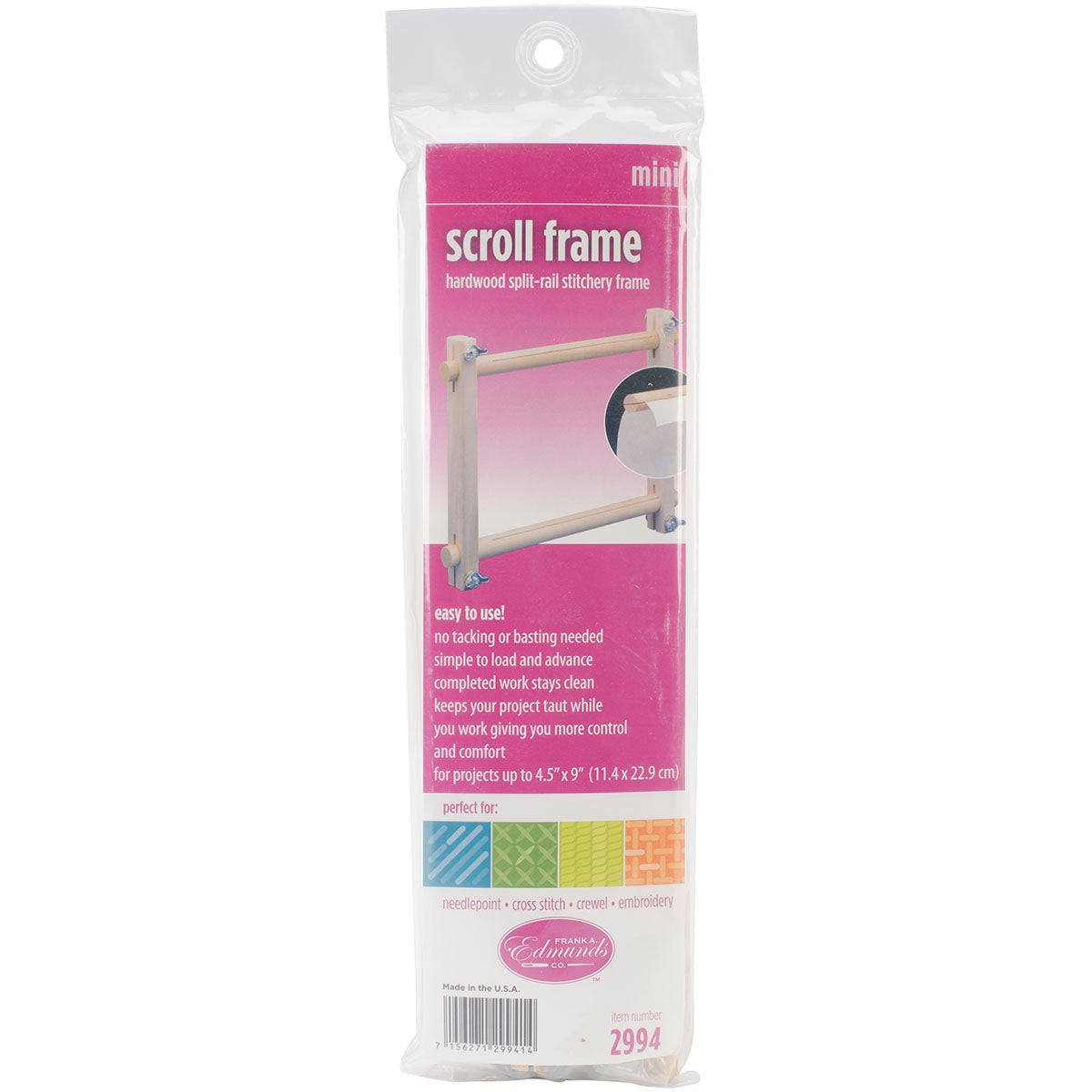 Split Rail Scroll Frame 5"X10"  