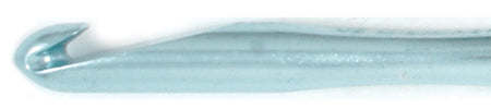 Silvalume Aluminum Crochet Hook 5.5" Size M13/9mm