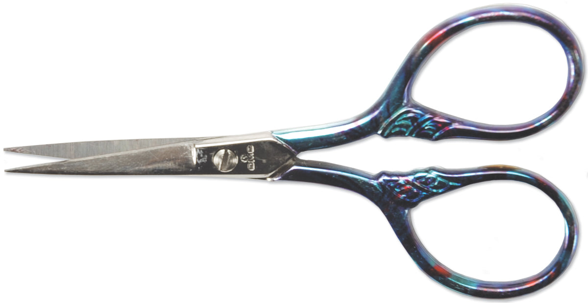 Marbleized Embroidery Scissors 3.75" Purple Essence