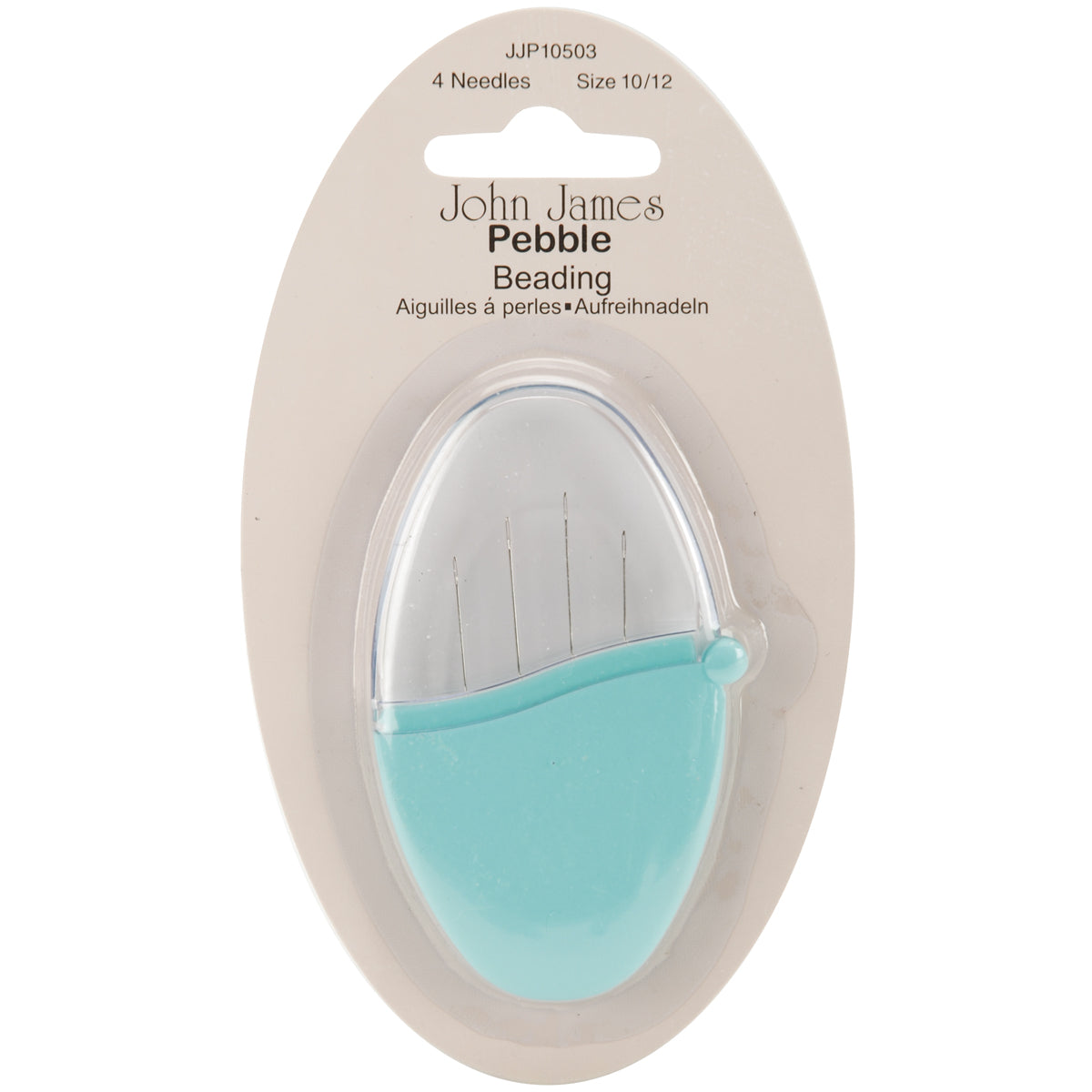 Pebbles Beading Needles Size 10/12 4/Pkg