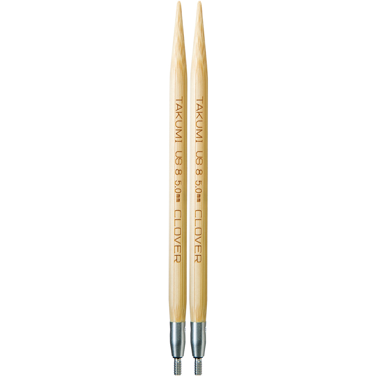 Takumi Bamboo Interchangeable Circular Knitting Needles Size 8/5mm