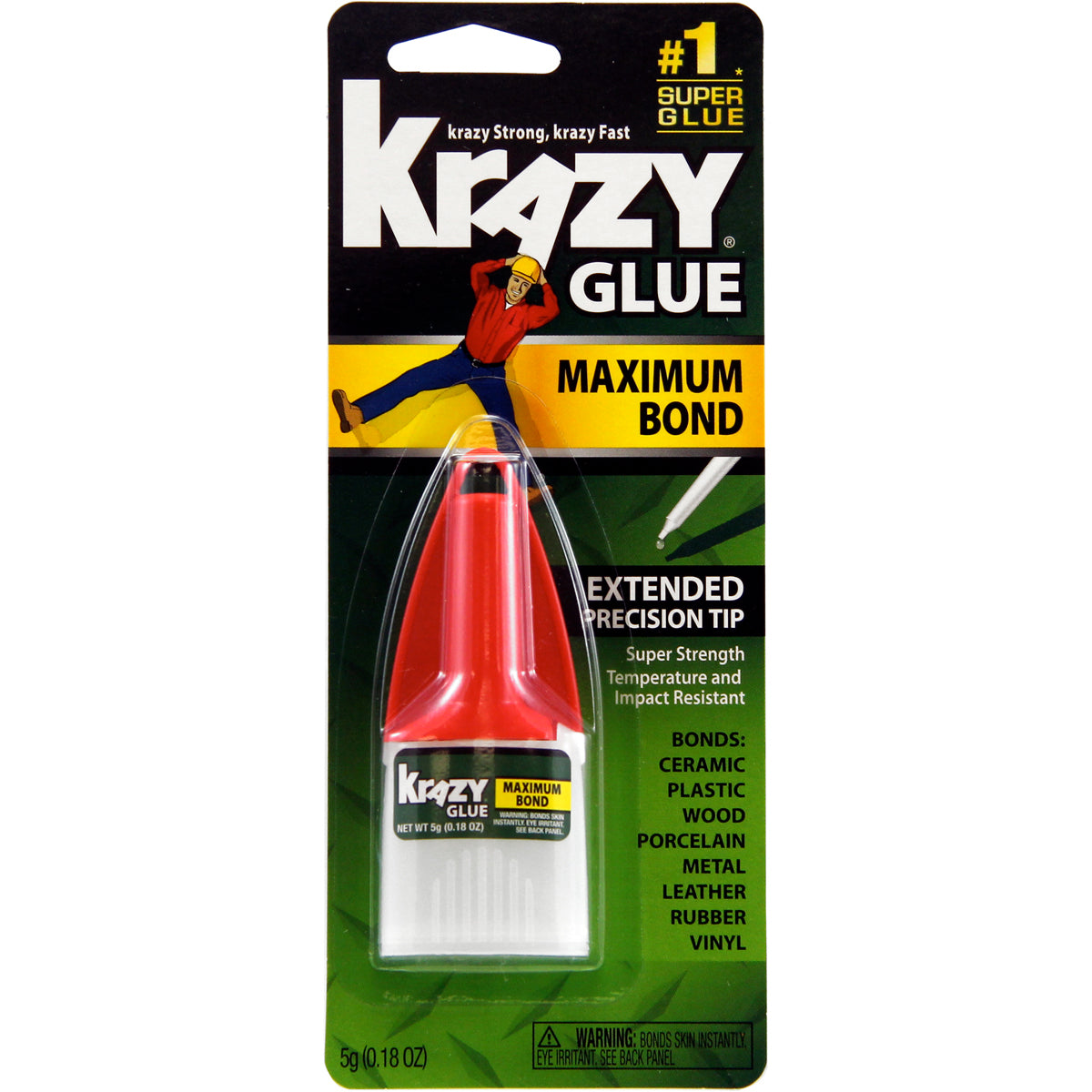 Krazy Glue(R) Maximum Bond Extended Precision Tip .18oz