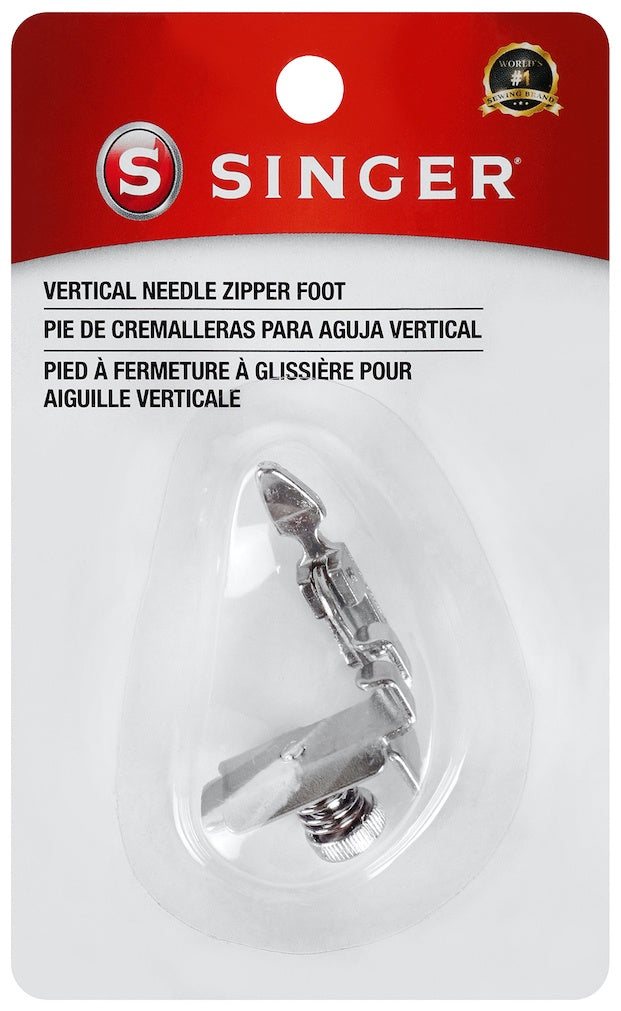 Vertical Needle Zipper Foot  