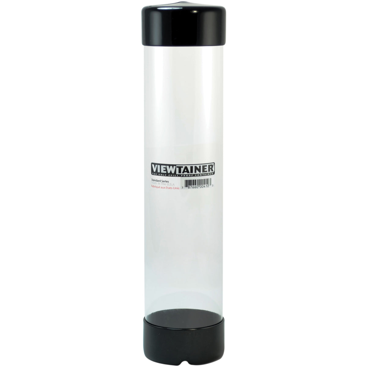 Viewtainer Slit Top Storage Container 2.75"X12" Black