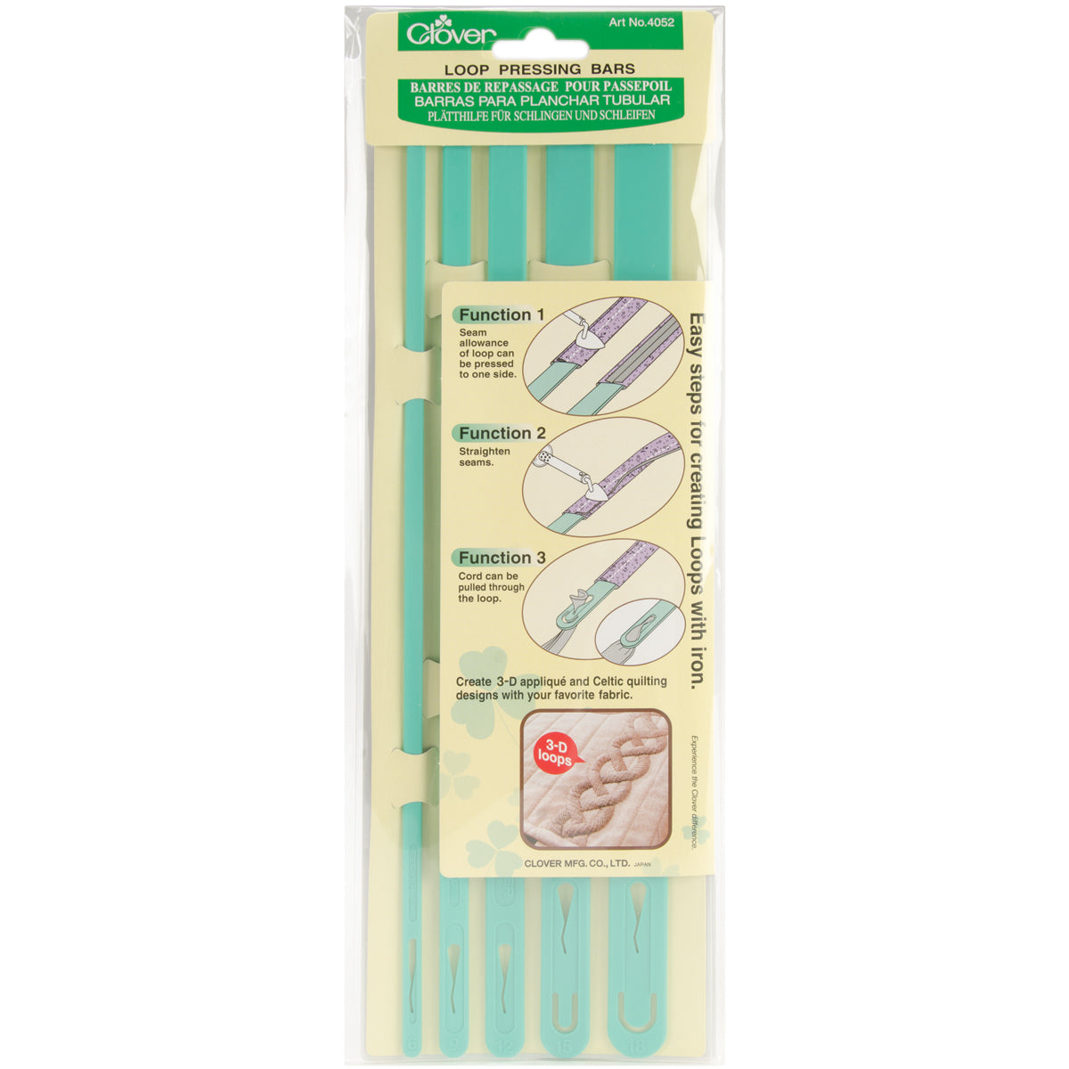 Loop Pressing Bars 5/Pkg