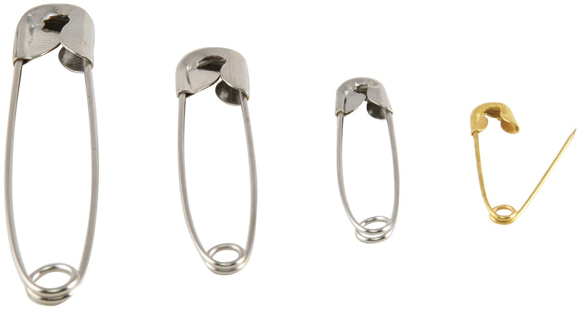 Safety Pins Sizes 00 To 3 50/Pkg