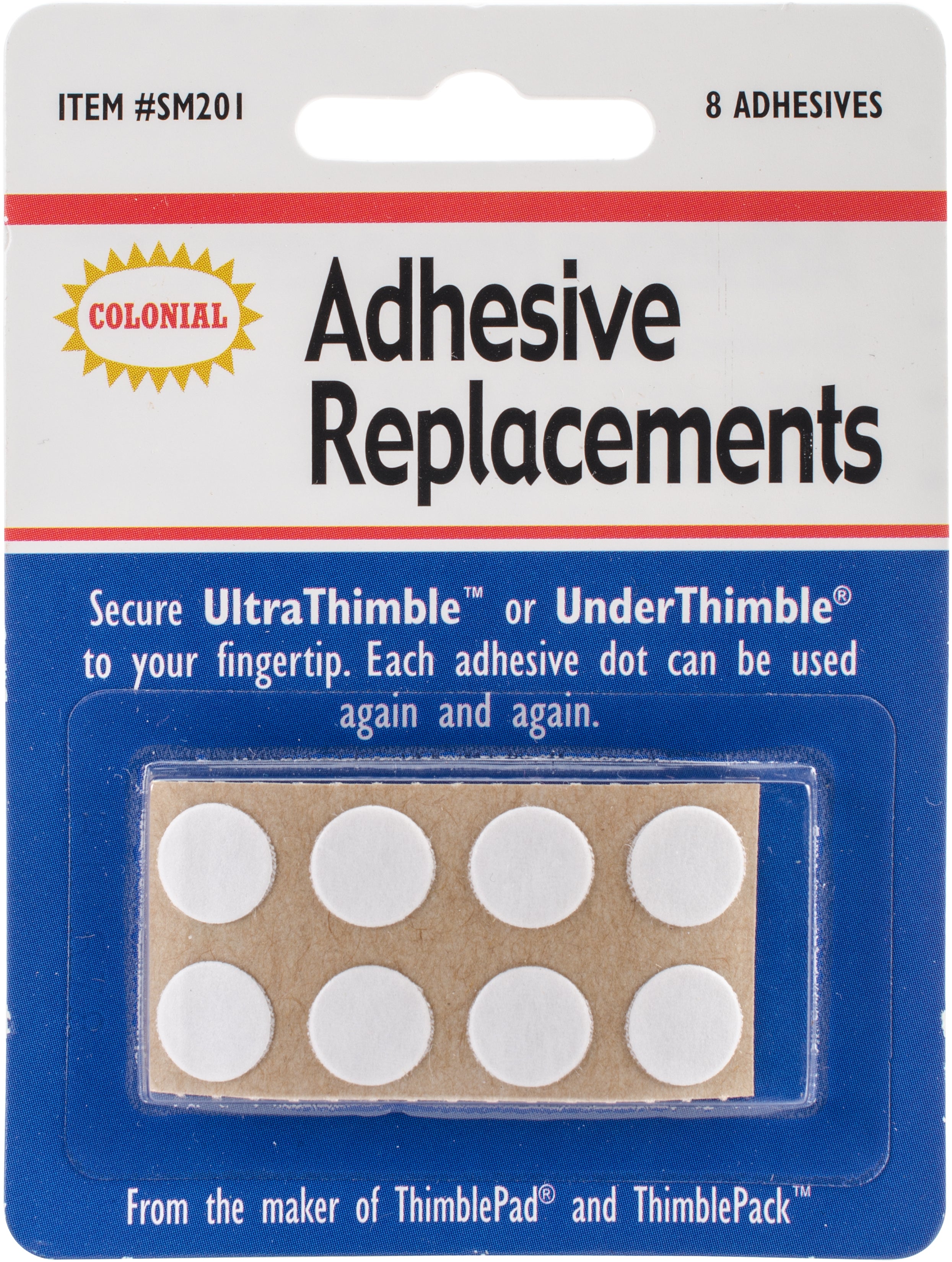 UnderThimble Adhesive Replacements 8/Pkg