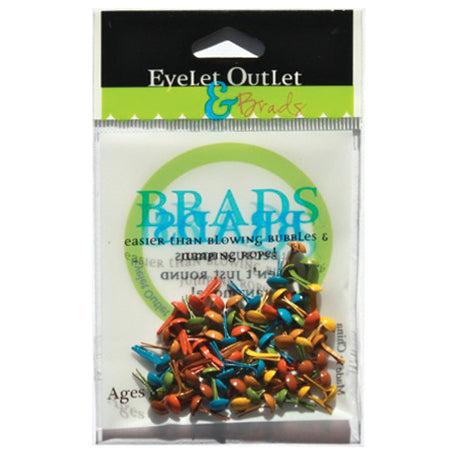 Eyelet Outlet Round Brads 4mm 70/Pkg Fall