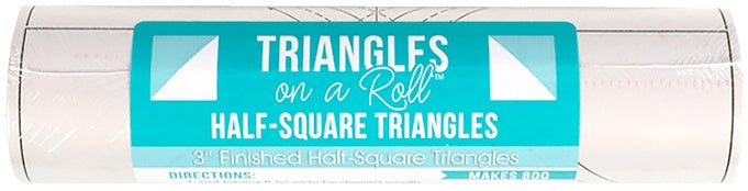 Half-Square Triangles On A Roll  50' 3" Finished Size