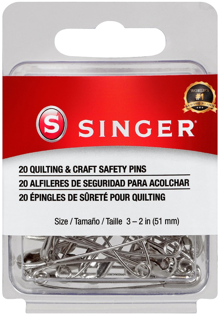 Quilting & Craft Safety Pins Size 3 20/Pkg