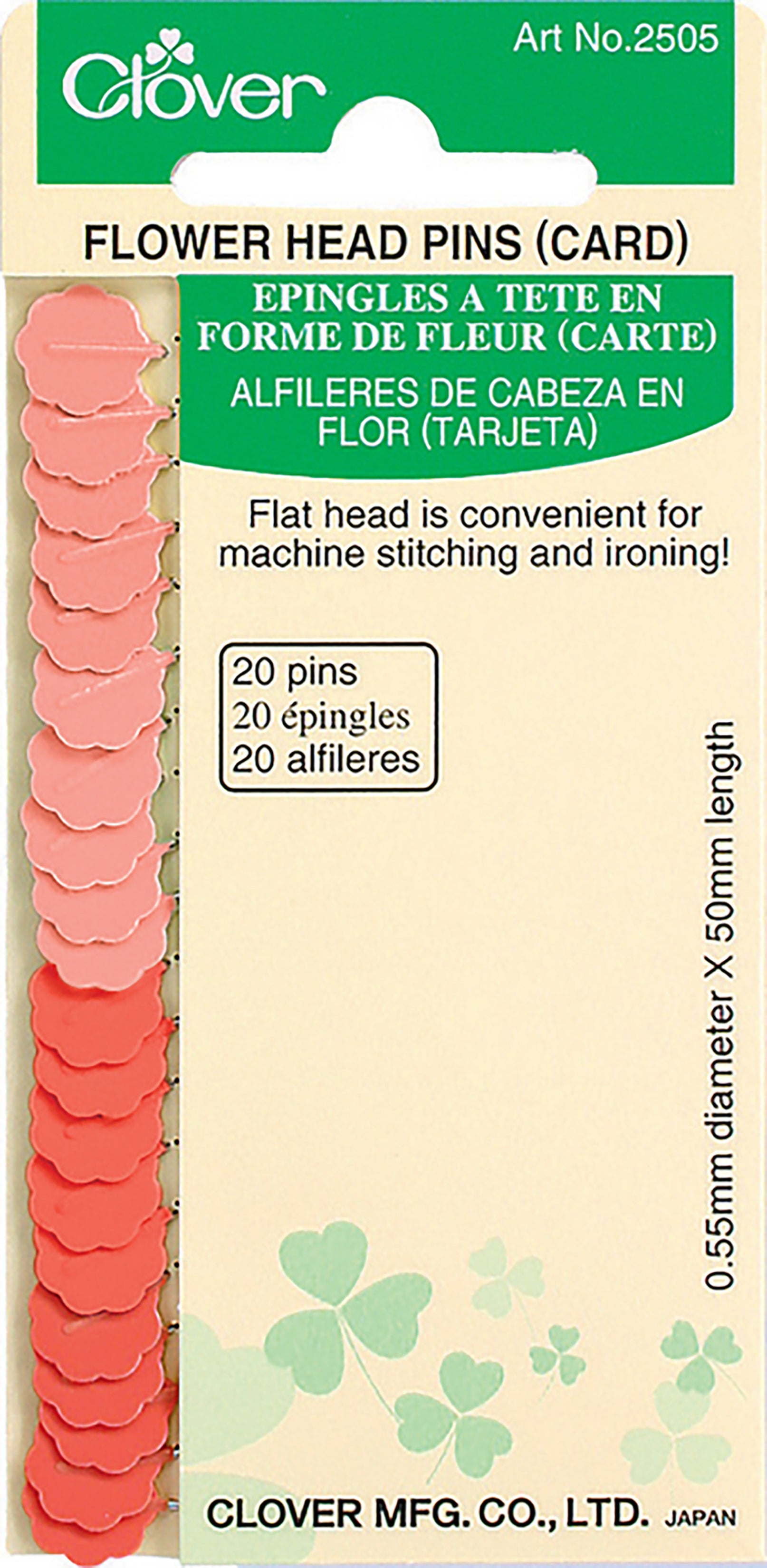 Flower Head Pins 20/Pkg
