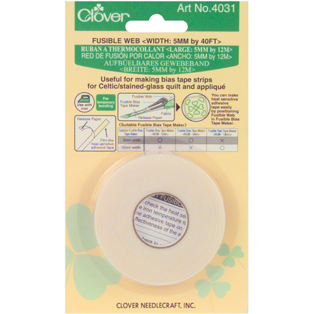 Fusible Web Tape 5mmX40'