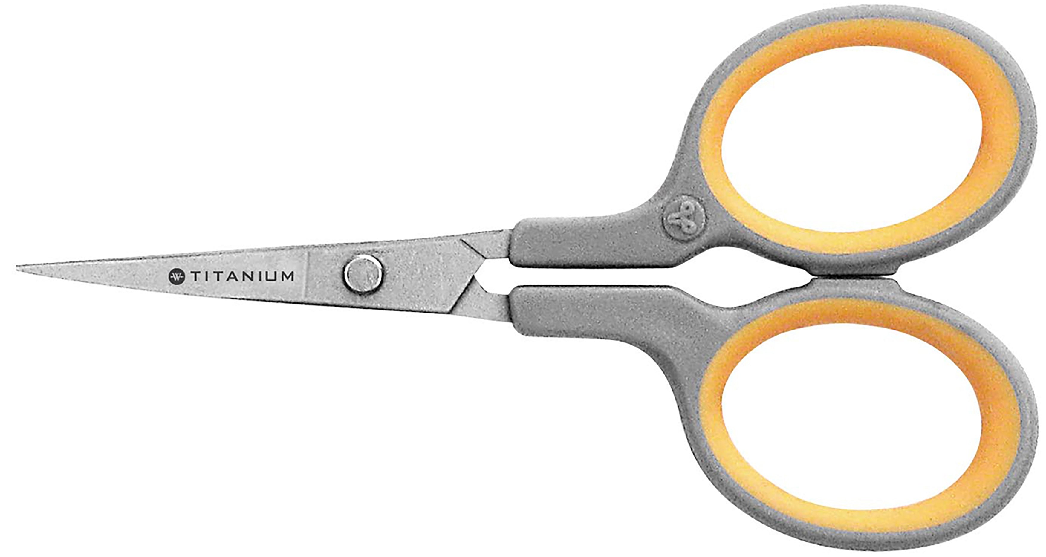 Titanium Straight Embroidery Scissors 4"  