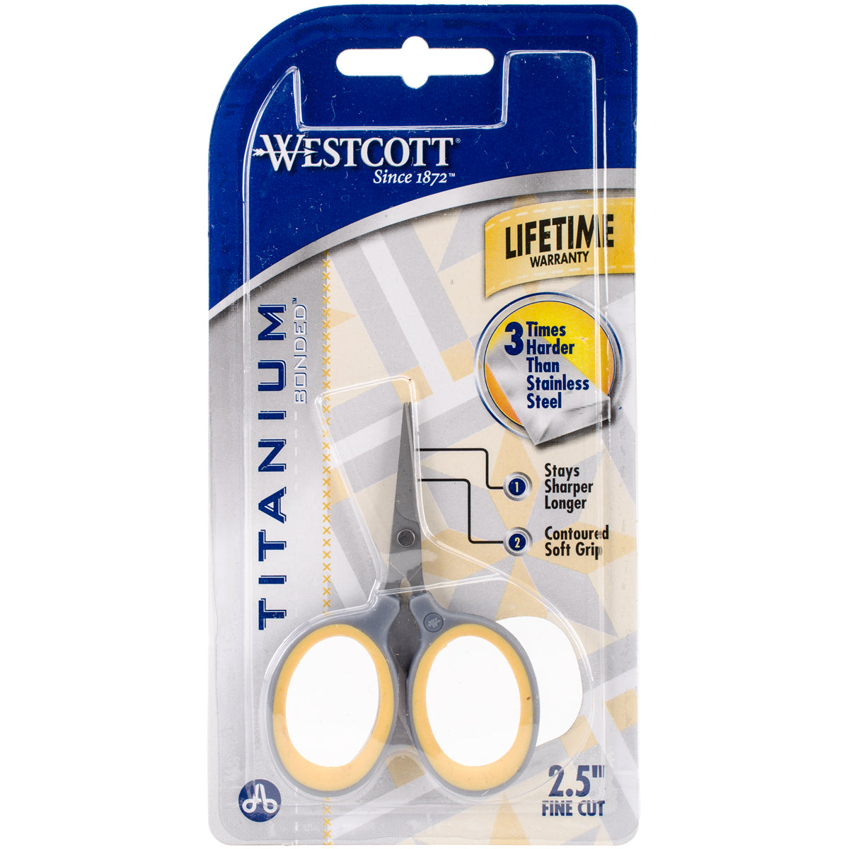 Titanium Fine Cut Scissors 2.5"  