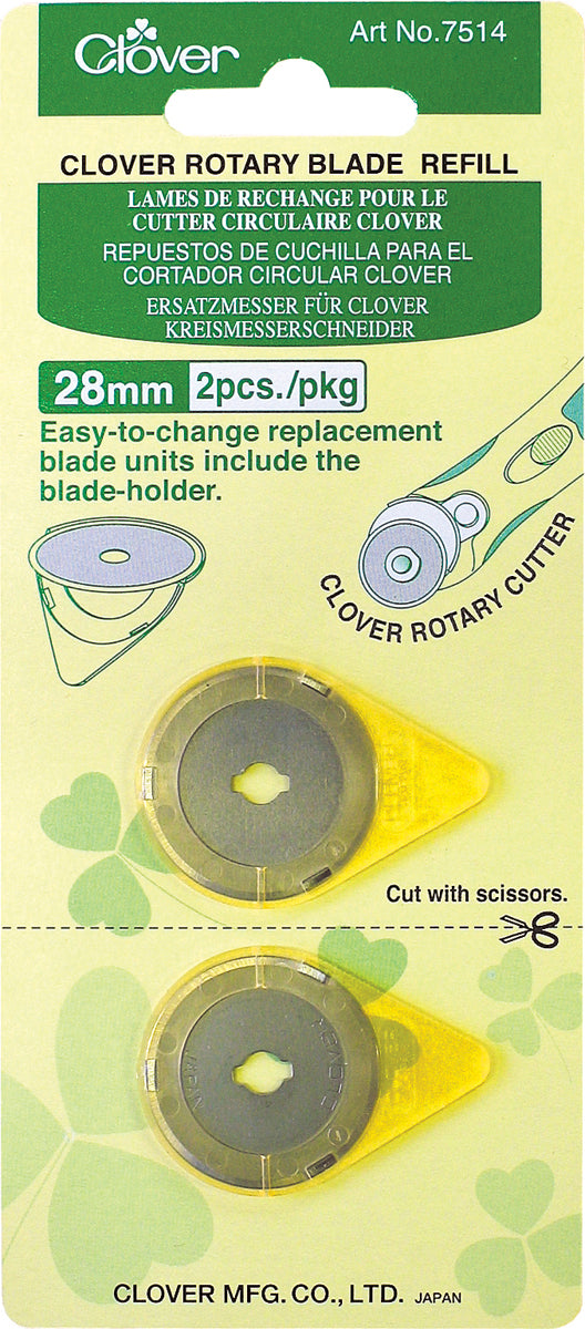 Rotary Blade Refills 28mm 2/Pkg