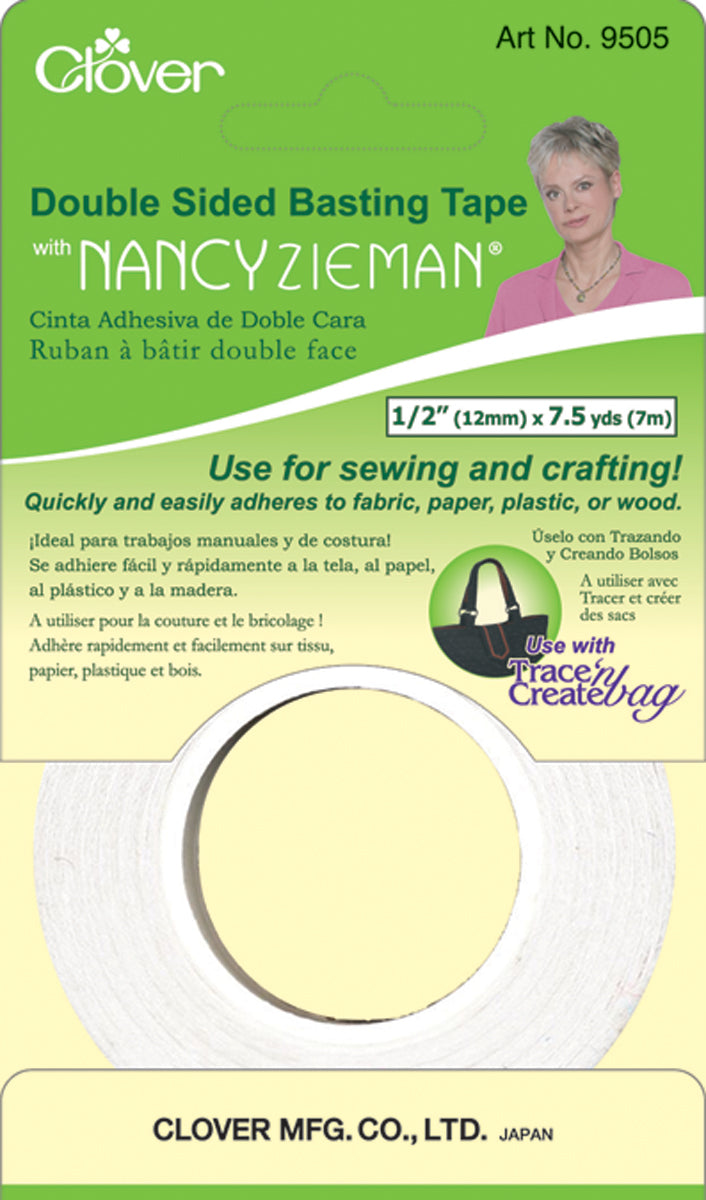 Double-Sided Basting Tape W/Nancy Zieman .5"X7.5yd