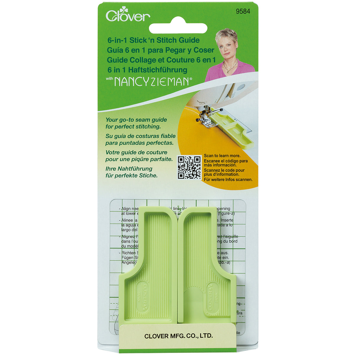 6-In-1 Stick'n Stitch Guide By Nancy Zieman  