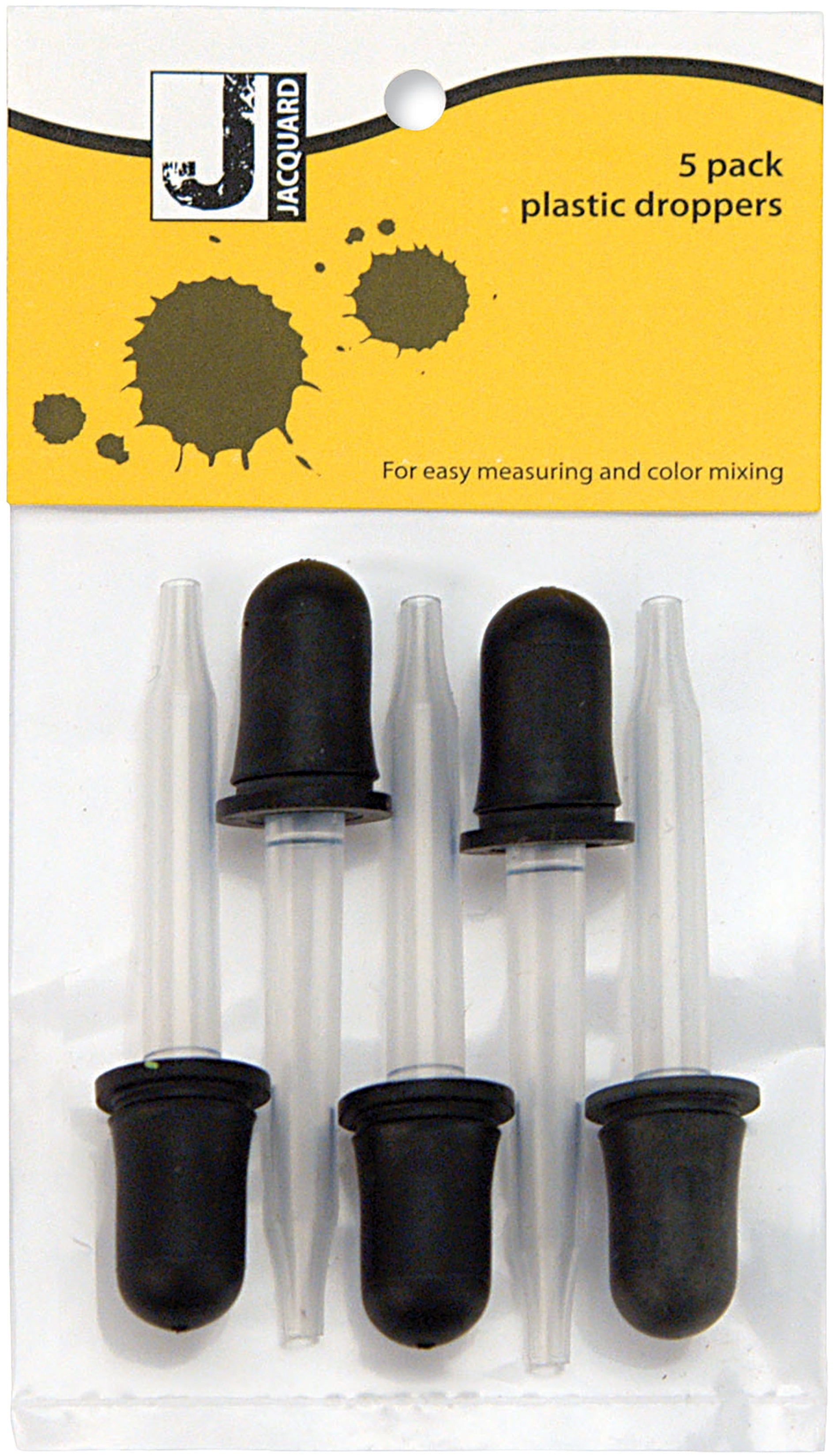 Jacquard Plastic Droppers 5/Pkg  