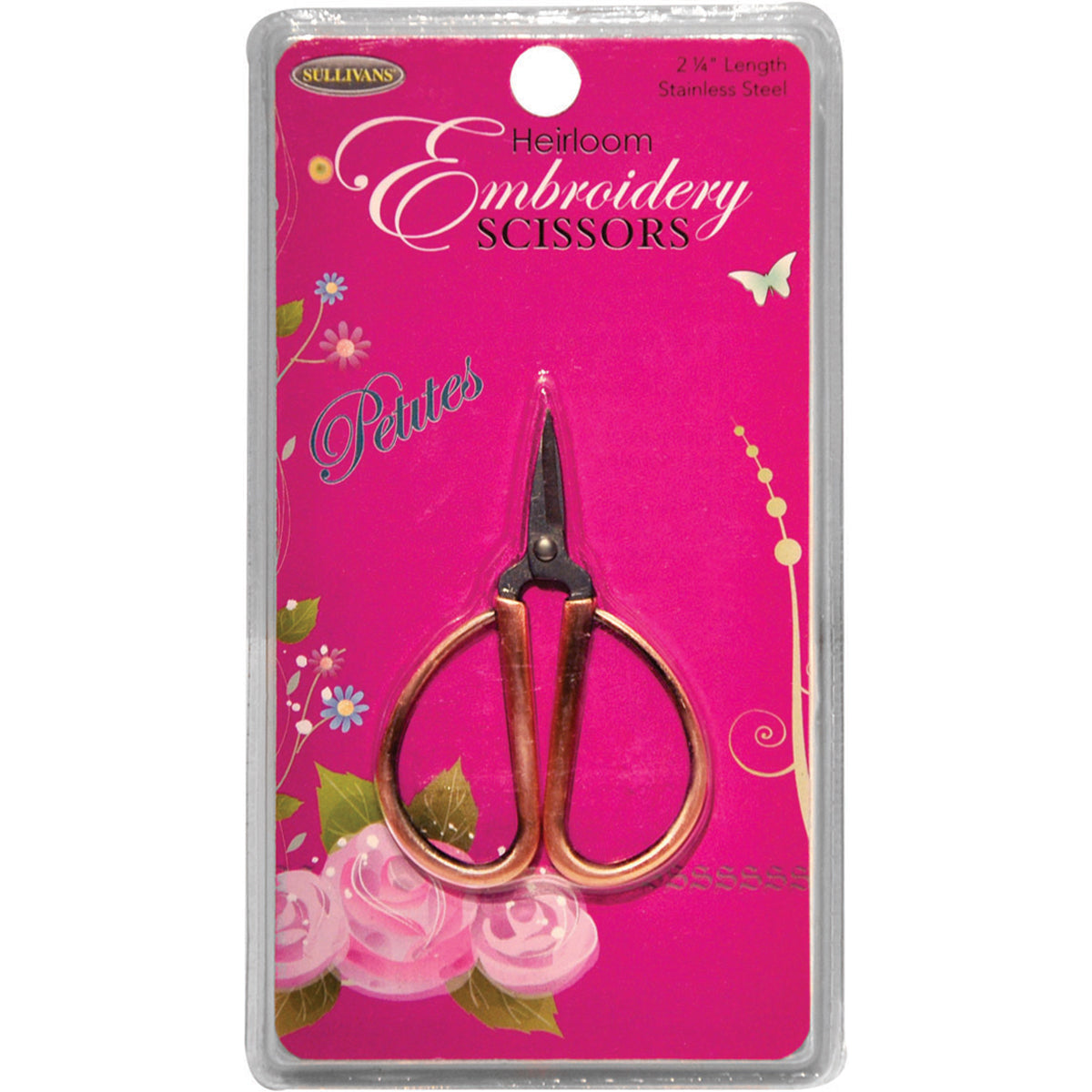 Petites Embroidery Scissors 2.25" Copper