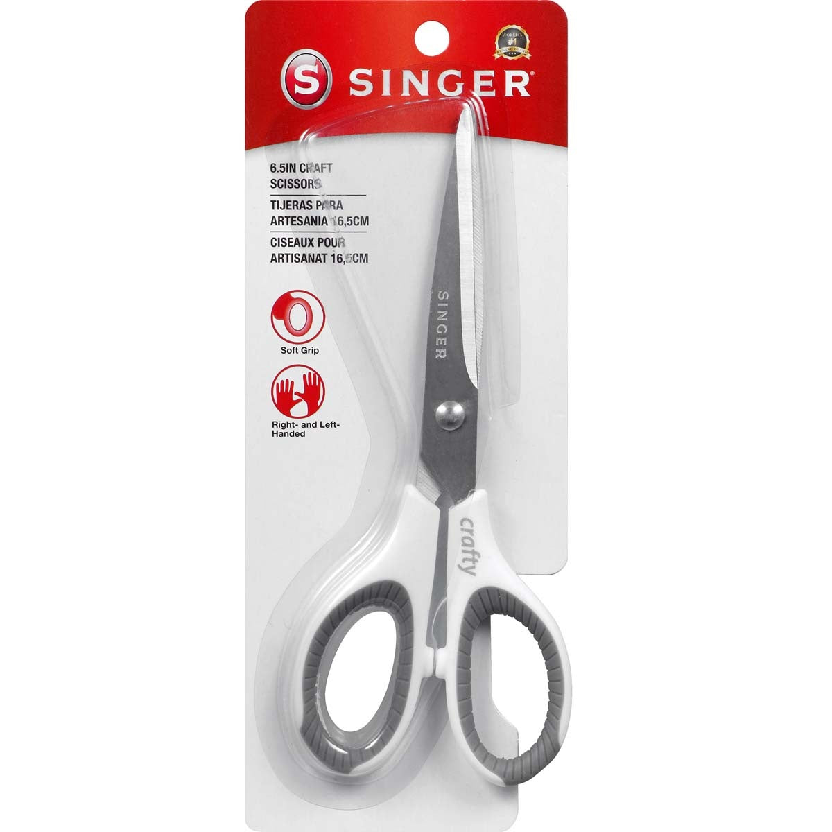 Comfort Grip Sewing Scissors 6.5"  