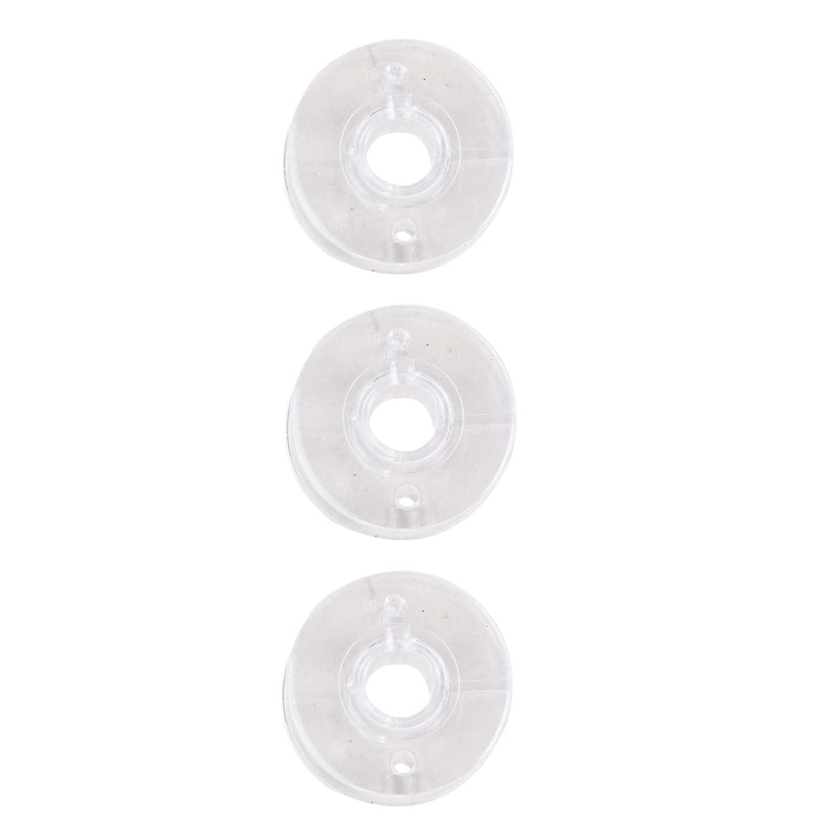 Plastic Class 15J Bobbins 3/Pkg
