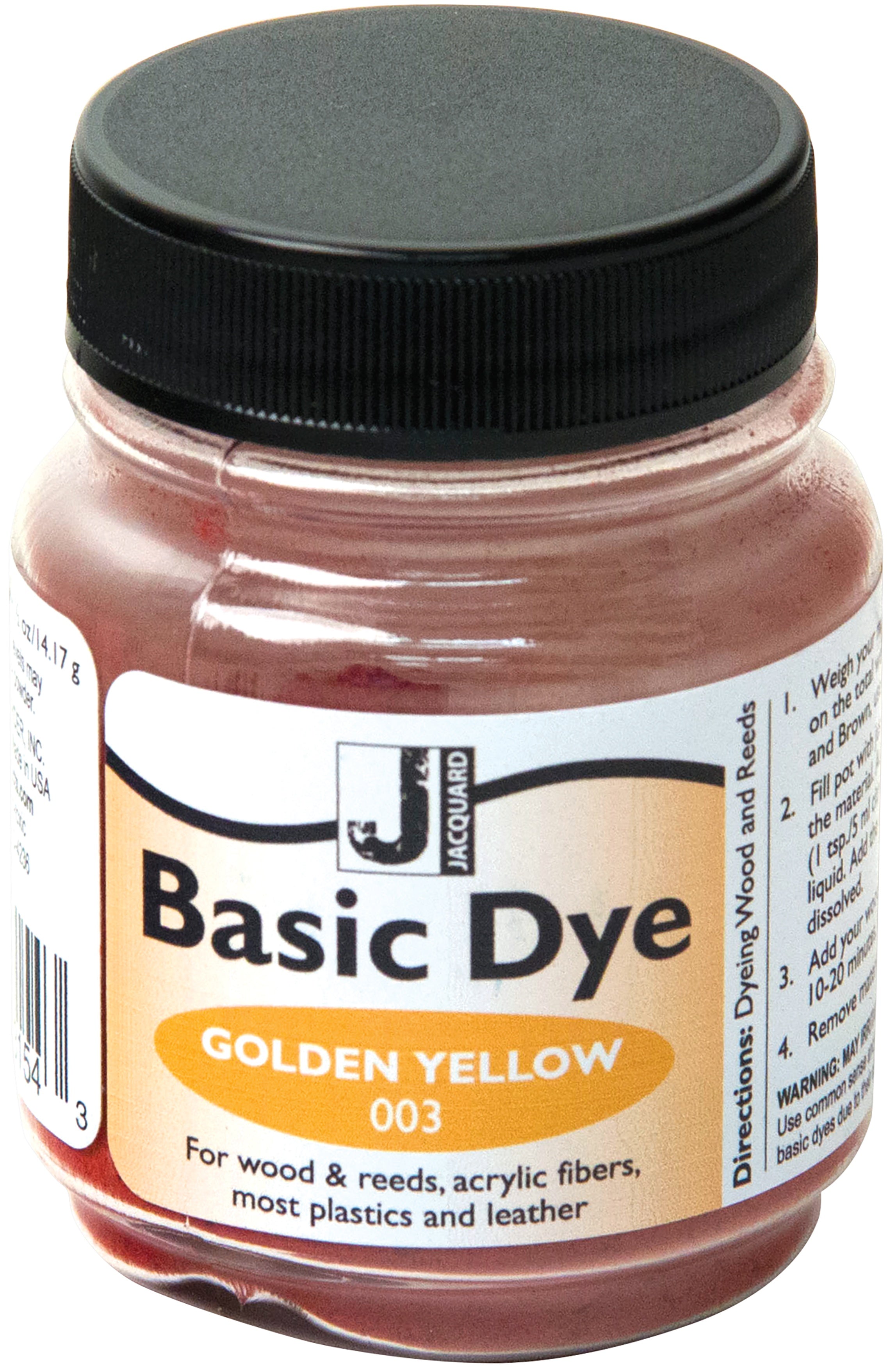 Jacquard Basic Dye .5oz Golden Yellow