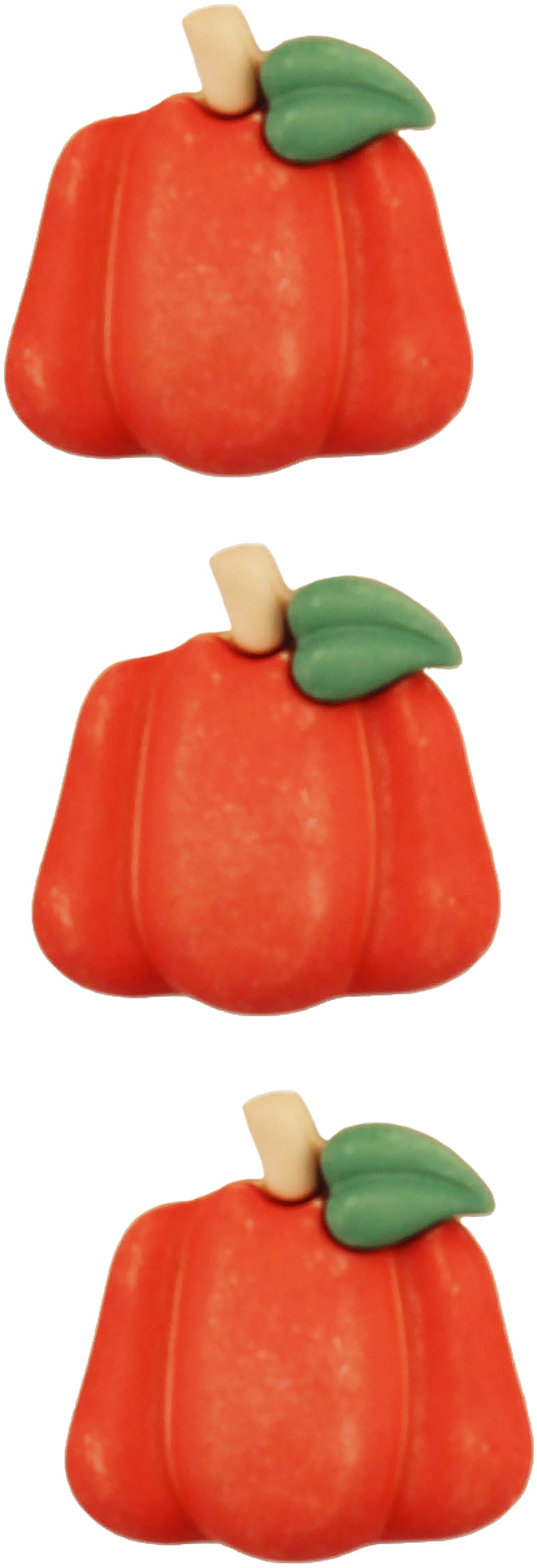 Buttons Galore Fall Buttons 3/Pkg Pumpkins