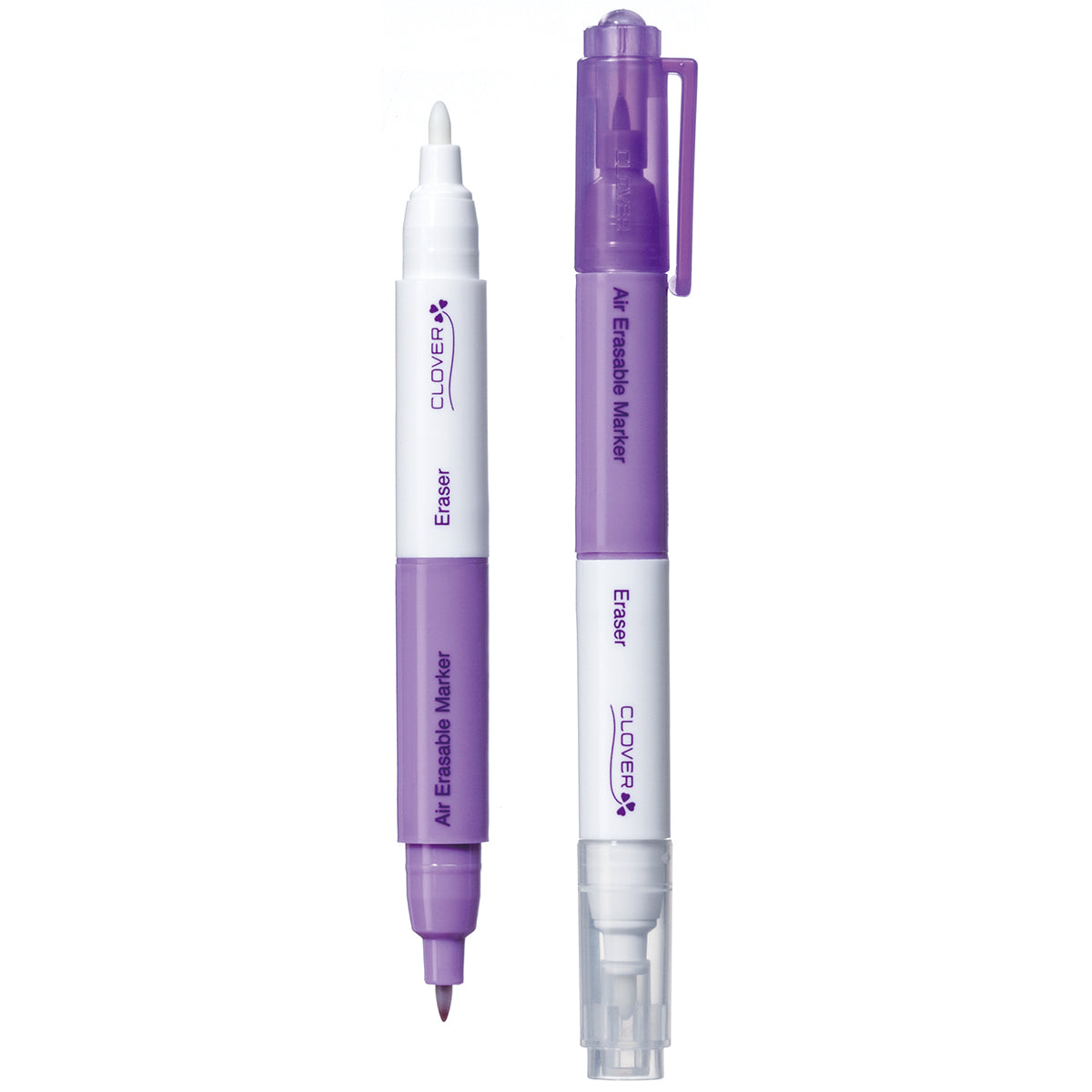 Air-Erasable Marker W/Eraser Purple