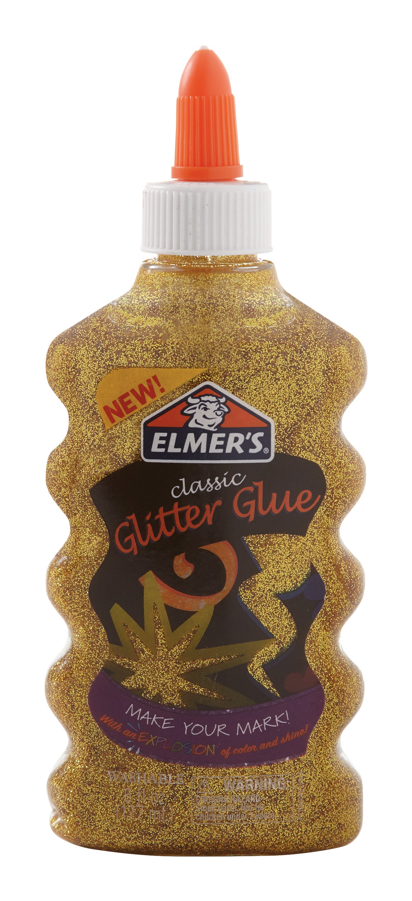 Elmer's Glitter Glue 6oz Gold