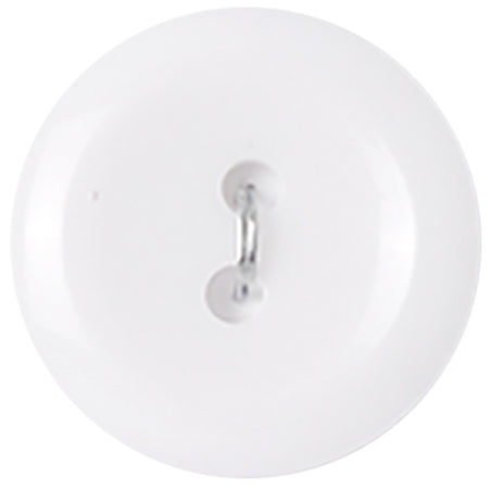 Slimline Buttons Series 1 White 2-Hole 3/4" 4/Pkg