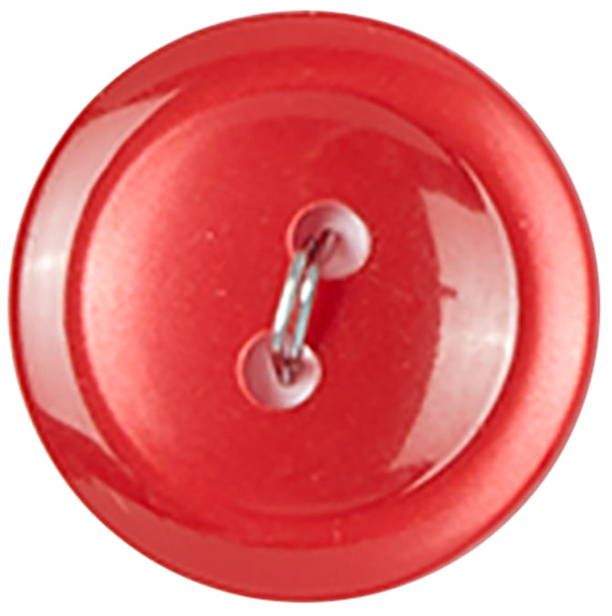 Slimline Buttons Series 1 Red 2-Hole 3/4" 5/Pkg