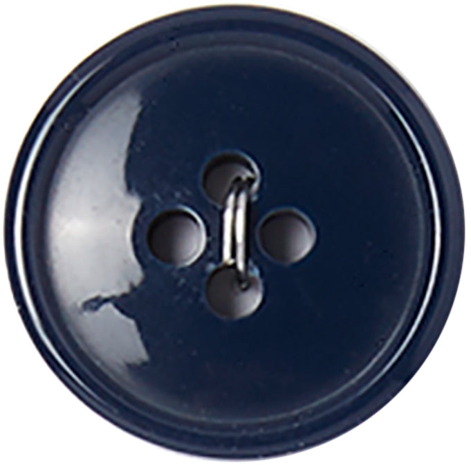 Slimline Buttons Series 1 Navy 4-Hole 3/4" 3/Pkg