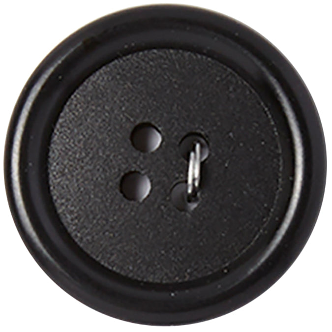 Slimline Buttons Series 2 Black 4-Hole 1" 2/Pkg