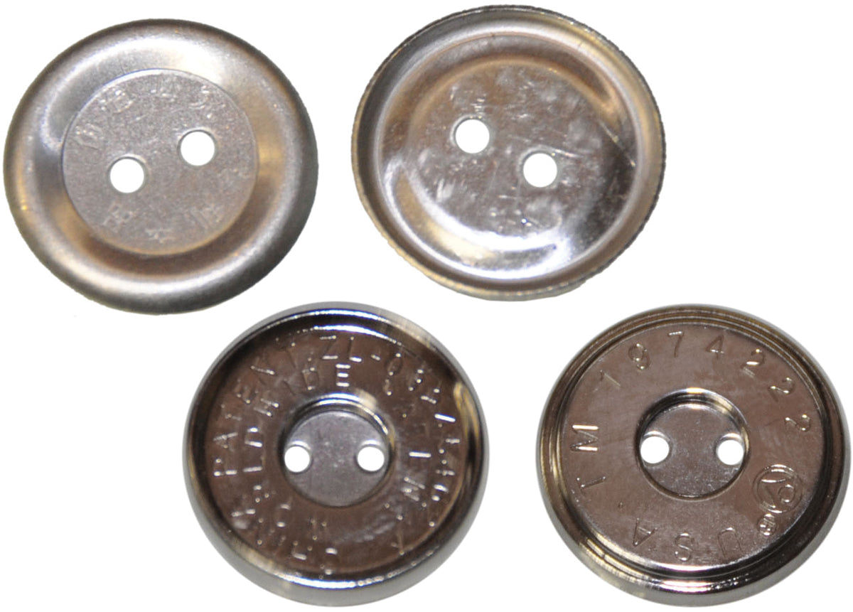 Magnetic Sew-On Closure 18mm 1/Pkg Nickel