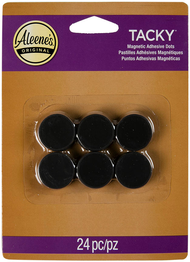 Aleene's Magnetic Tacky Dots .75" 24/Pkg