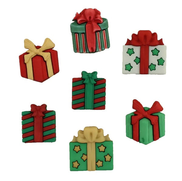 Buttons Galore Button Theme Pack-Christmas Joy