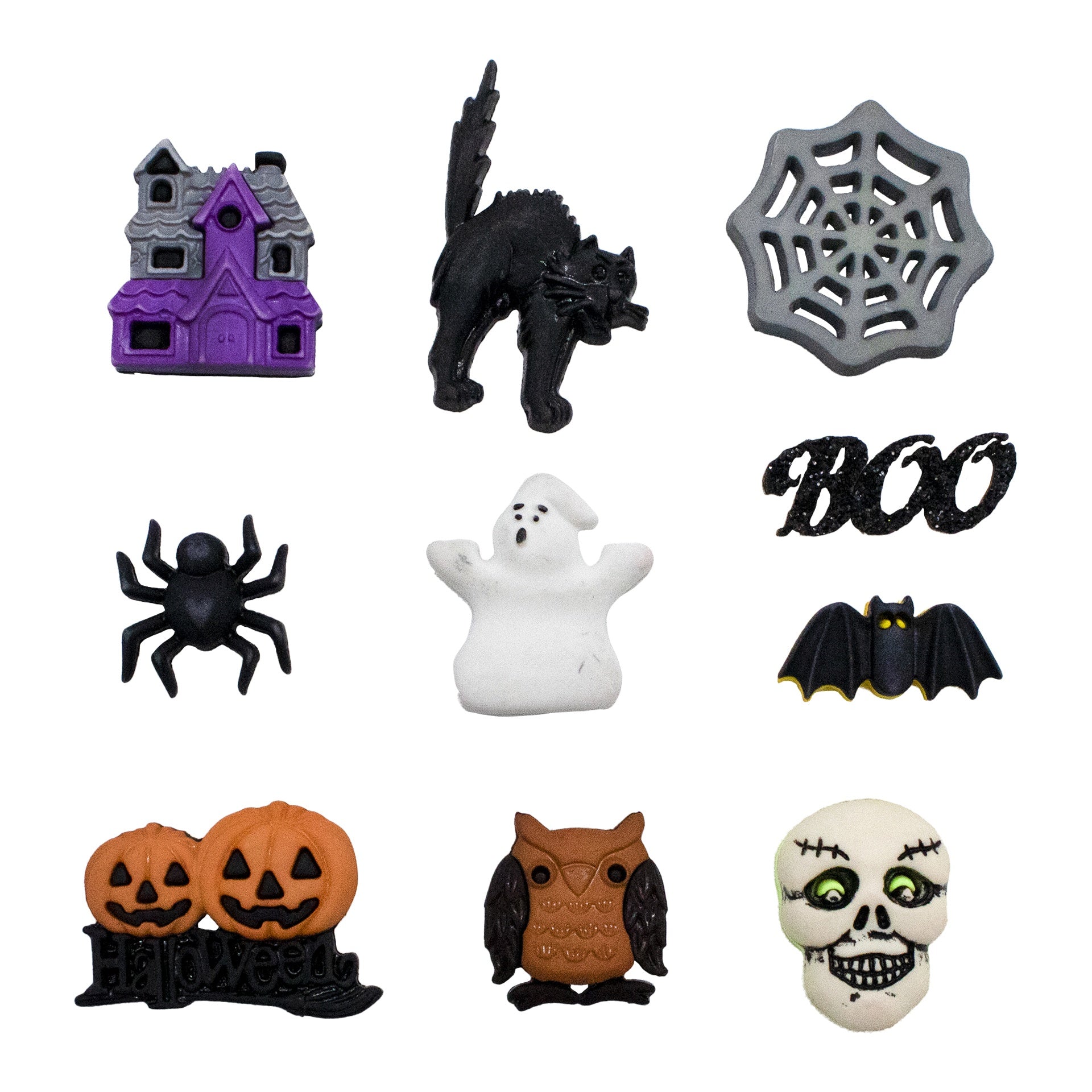 Buttons Galore Button Theme Pack-Fright Night