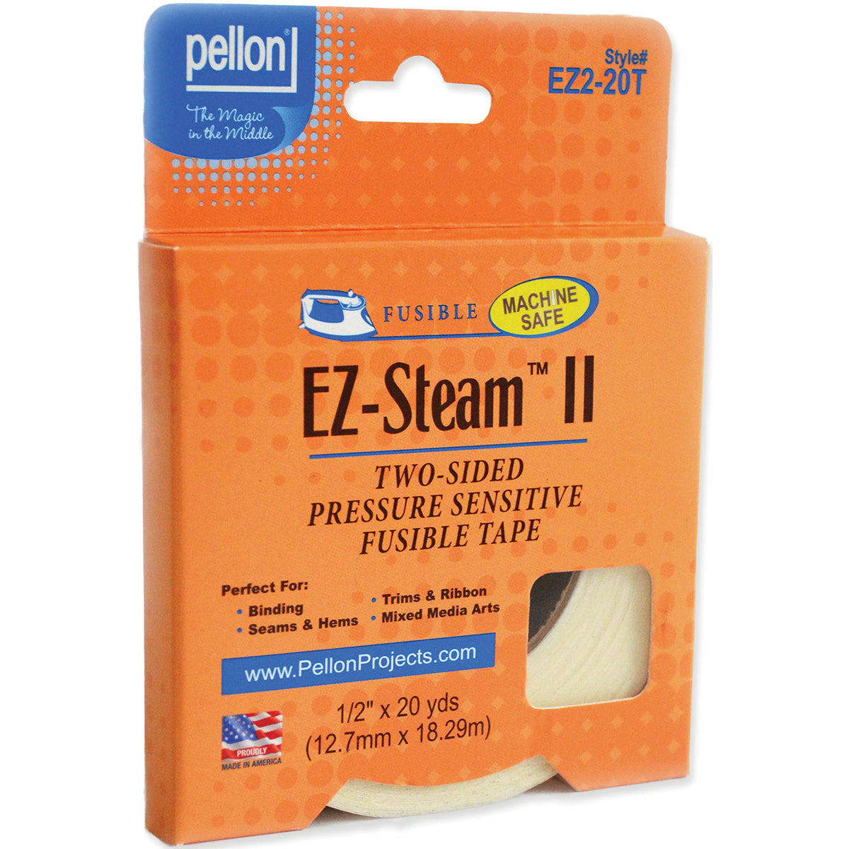 EZ-Steam II Tape .5"X20yd